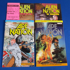 Ape Nation Alien Nation  Adventure Comics 1990 Lot of 4 High Grade picture