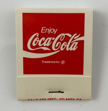 Vintage - COCA COLA - Match Book - Unused - Unstruck - Mint picture