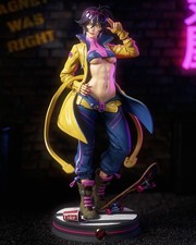 1:8 Jubilee Marvel Fan Art UNPAINTED Resin Garage Kit Skateboard Statue picture