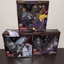 Yu-Gi-Oh Vulcan Log Set Blue Eyes White Dragon Dark Magician Collectible Figure picture
