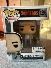 Funko Pop The Sopranos Tony Soprano with Duck #1295 Amazon Exclusive Vinyl picture