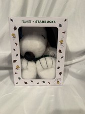 Starbucks x Peanuts Snoopy Plush 2026 Fall Scarf NEW IN BOX Exclusive picture