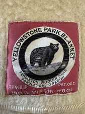 Vintage Pendleton Yellowstone Park Blanket 68 x 88 Pendleton Woolen Mills  picture