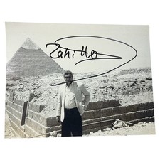 Zahi Hawass AUTOGRAPH SIGNED 8.5x11 Photo Egypt King Tut Archeologist W/ PROOF picture