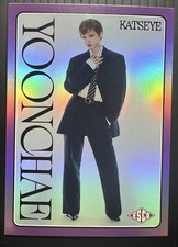 ESCO 2026 KATSEYE Yoonchae #33 Look WILD Parallel Purple Foil 006/030 picture
