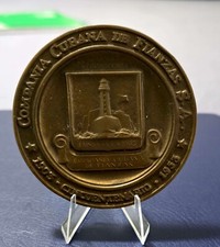 Placa  1953 Cincuentenario Compañia Cub...de Finanzas picture