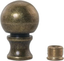 Antique Metal Solid Pointed Top Lamp Finial Decorative Lampshade Accessory picture