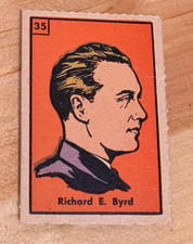 Very Rare 1949-50 R830-1 Airplane Series #35 Richard Byrd Very Good Creased picture