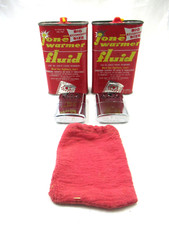 Vintage Hand Warmers & Fluid Tins 16 oz. Jon-E One Pair 1960's picture