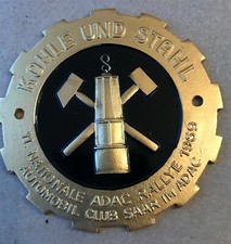 Badge Automobile German Rally #138 1969 11. National ADAC Rallye Kohle Stahl picture