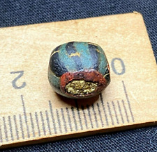 Ancient Viking ceramic bead (wealth amulet) is a very rare artifact. picture