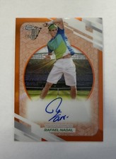 2026 Topps Chrome Tennis Rafael Nadal Orange Refractor Auto /25 ON CARD🔥 picture