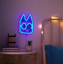 Bluey LED Neon Wall Art Light Up Sign Kids Room Bedroom Decor Battery Operated picture