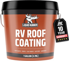 RV Roof Sealant - Camper & Trailer Coating, White, 1 Gallon | Professional-Grade picture