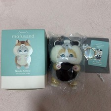 Mofusand Nordic Kittens European Badger & Keychain Unused picture