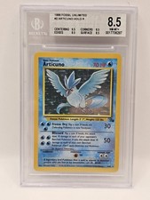 Pokemon Card Articuno 2/62 Fossil Set BGS 8.5 Near Mint Cosmos Holo ENG picture