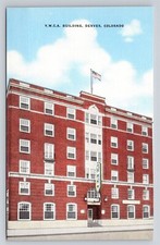 Denver CO YWCA Y.W.C.A. Building Postcard Young Women's Christian Association picture