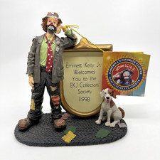 Emmett Kelly Jr Collector's Society 1998 Limited Edition Figure w/ Tag EKJ picture