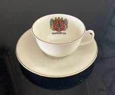 Creidlitz Bavaria Frankfurt A M Teacup and Saucer Made in Germany Coat of Arms picture