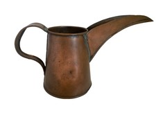 Antique Copper Master Inkwell Filler picture