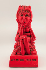 Vintage 1971 Paula Co Red Devil Figurine