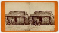 Uncle Ben's Cabin J.N. Wilson Savannah 1870 African American Black Photo J15575 picture
