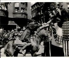 LD287 1940 Wire Photo TODAY IN BOSTON Patriots Day Celebration Paul Revere MA picture