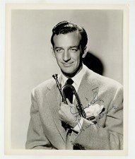 Harry James 1950 Signed 8x10 Jazz Trumpet Big Band Musician Actor Photo  picture