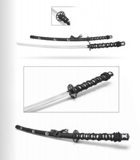 Atsu’s Dual Katana Ghost Of Yotei Katana Sword Metal & Sheath 38” Full Size picture