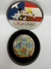 WDW - Stitch - Summer Atlanta 1996 - USA Olympic Logo 2004 - Jumbo LE 750 Pin picture
