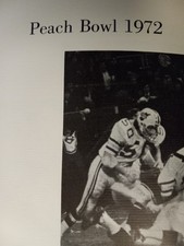 1973 West Virginia University Yearbook Billy Joe Mantooth Bobby Bowden Monticola picture