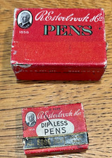 2 original boxes of Vintage R. Esterbrook Co. Pens Steel Nibs #788 and #5868 picture