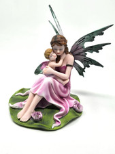 PT Pacific Giftware Large  Fairy Hugging Baby Figurine 6