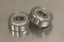 Bearings for Chicago Electric Single & Dual Drum Tumbler Motors - Set of 2 picture