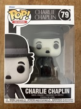Funko Pop Charlie Chaplin Toy Figure #79 -- Damaged Box picture