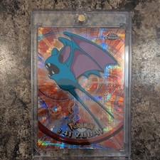 1999 Topps Chrome Pokémon Tekno-Chrome Zubat #41 Trading Card picture