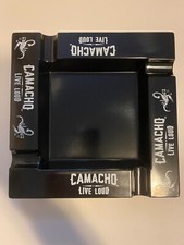 Camacho Live Loud  Cigar Black Ashtray picture
