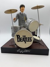 The Beatles, Ringo Starr, Vtg, 1991, Hamilton Figures, w/Drums & Stand, Tag, SEE picture
