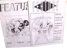 Feature Magazine Lot of 3: #1, 2, Summer '97 Jeff Smith, Paul Pope, Alan Moore picture