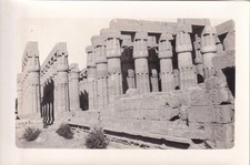 Rare 4x6 1920s Photo Ancient Egypt Luxor Temple Great Pyramids Bible Holy Land picture