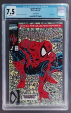 PLATINUM SPIDER-MAN # 1  CGC 7.5  WITH WHITE PAGES picture