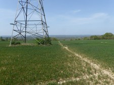 Photo A2 Pylon near Little Judd's Wood Upper Hayesden This was a very wa c2019 picture