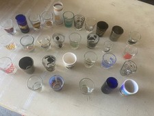 30 SHOT GLASSES Las Vegas Themed Shot Glasses Great For Bar REAL NICE COLLECTION picture