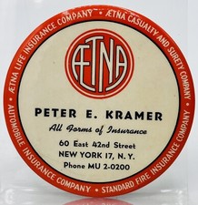Aetna Life Insurance Co. Lincoln Building 60 East 42nd St N.Y.C. Compact Mirror picture