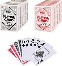 GSE Standard/Jumbo Index 100% Plastic Washable & Waterproof Playing Cards picture