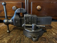 Vintage 1919 Reed 203 Bench Vise With 3” Jaws picture