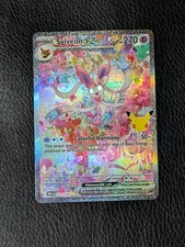 Pokémon Sylveon ex 153/128 30th Anniversary Full Art Holo English picture