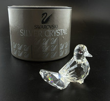 Swarovski Dove Peace Bird Crystal Figurine Box COA Clear Austria Retired picture