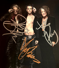 YUNGBLUD + AEROSMITH (Tyler & Perry) Signed 8x10