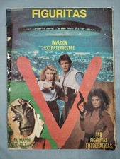 VERY RARE VINTAGE 1984 V Visitors Complete TRading Cards Album ARGENTINA picture